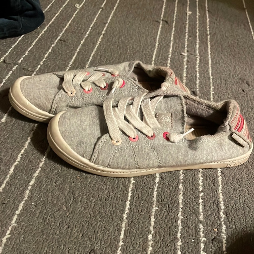 Roxy girls bay shore slip on shoes - size 3